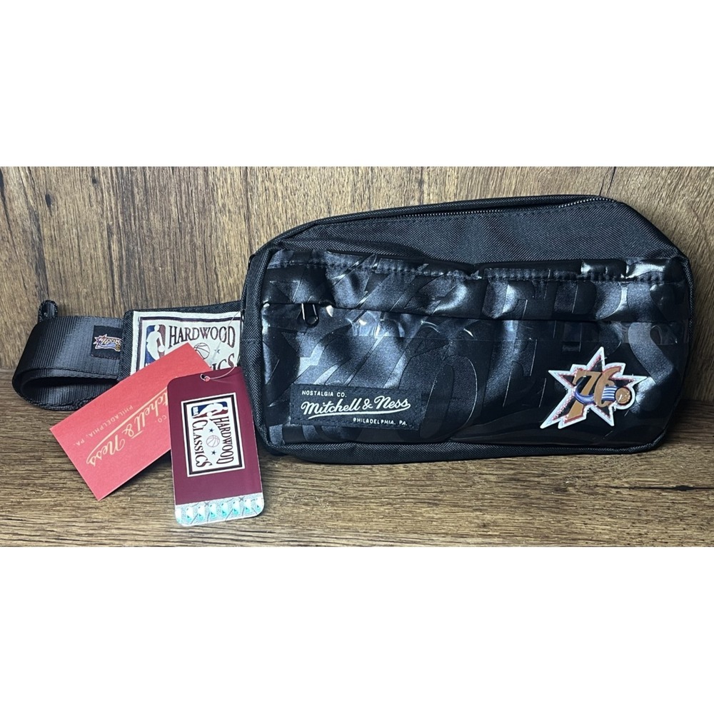 NEW Mitchell & Ness Philadelphia 76ers NBA Fanny Pack Hardwood Classics